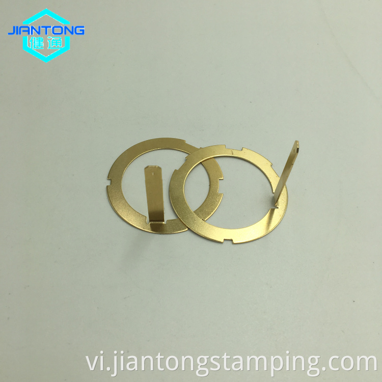  custom sheet metal clips die stamping small brass part
